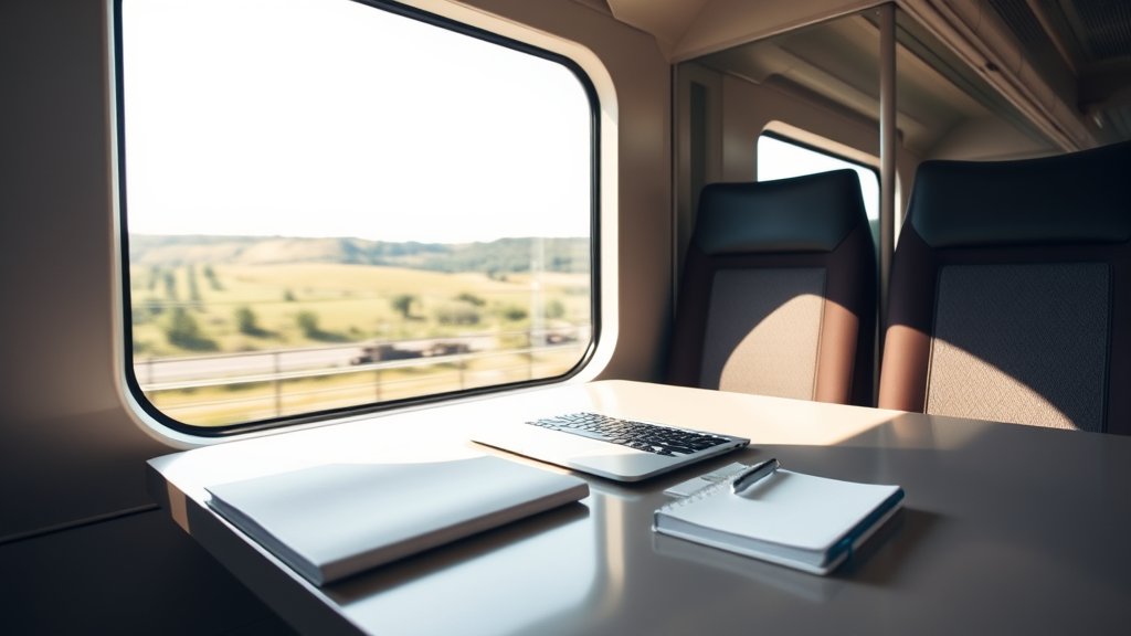 Productief onderweg: haal het meeste uit je treinreis